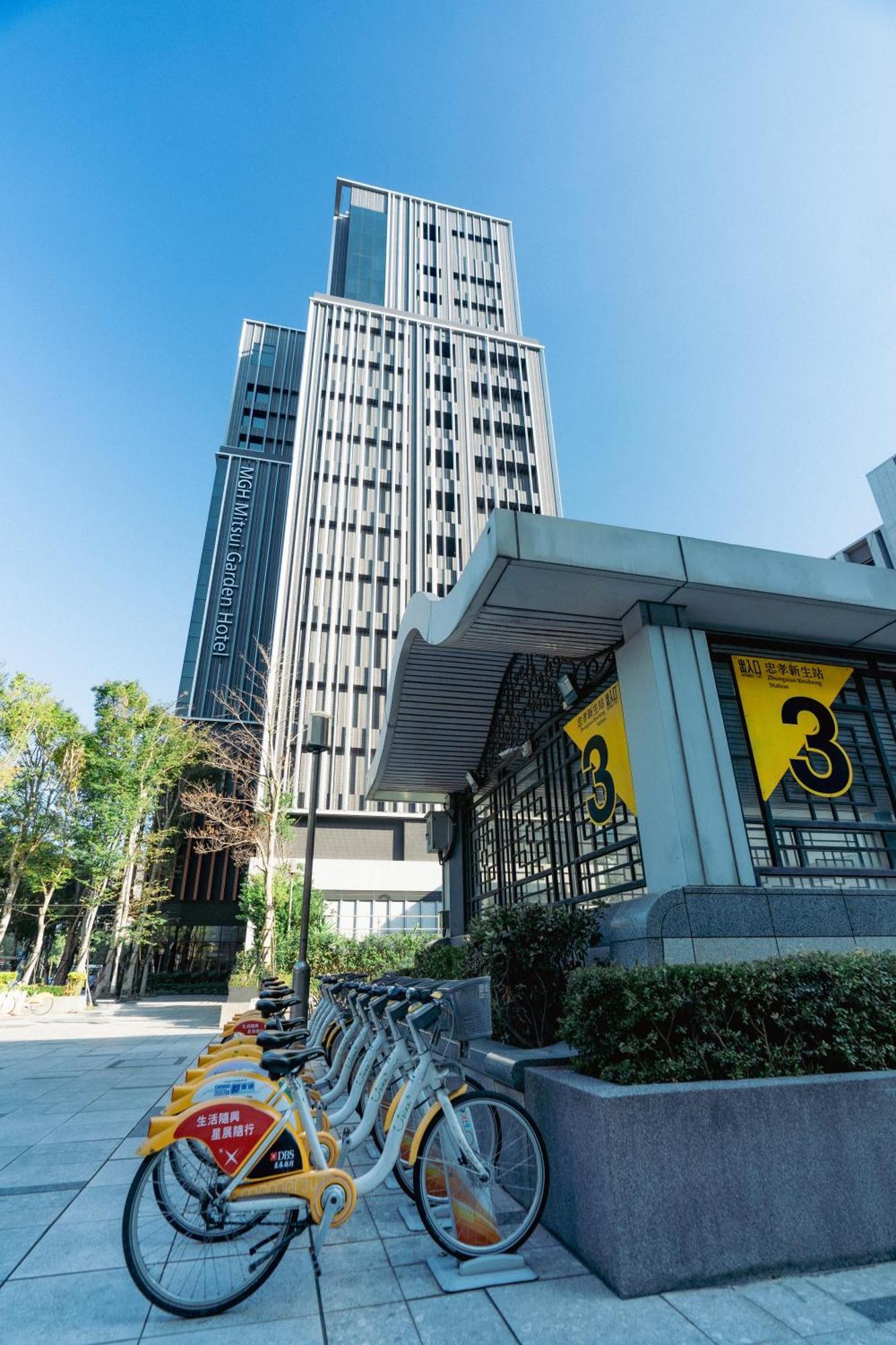 MGH Mitsui Garden Hotel Taipei Zhongxiao Exterior foto